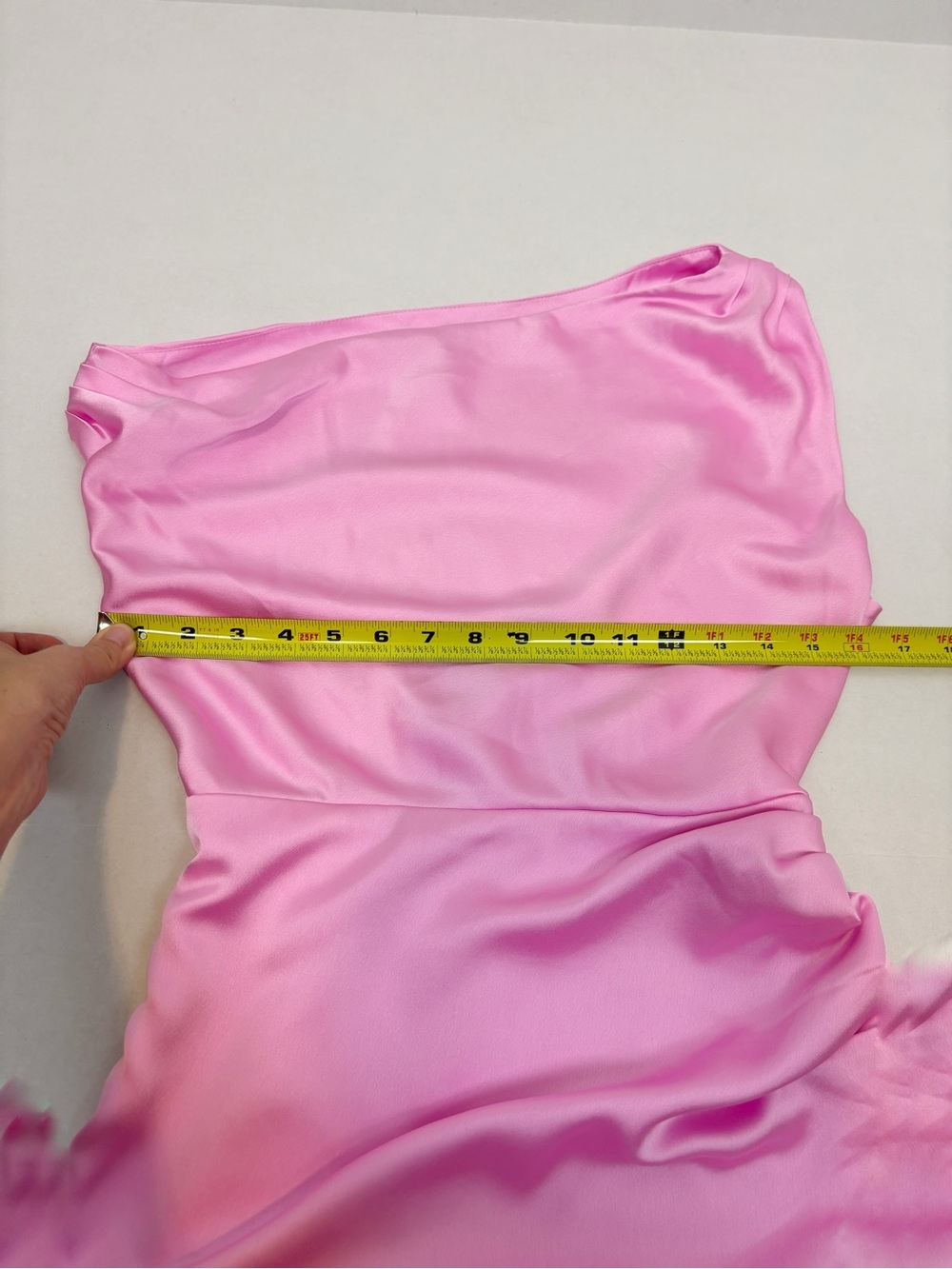 Show Me Your MuMu Jodie Dress in Pink Luxe Satin Size XS - Picture 13 of 16